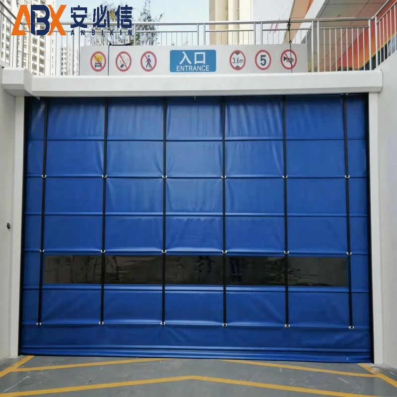 济南PVC堆积门